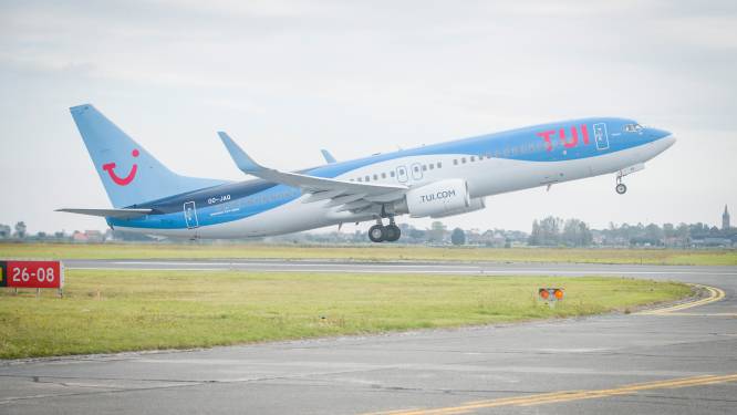 Veel reizigers op luchthaven Oostende tijdens de kerstvakantie