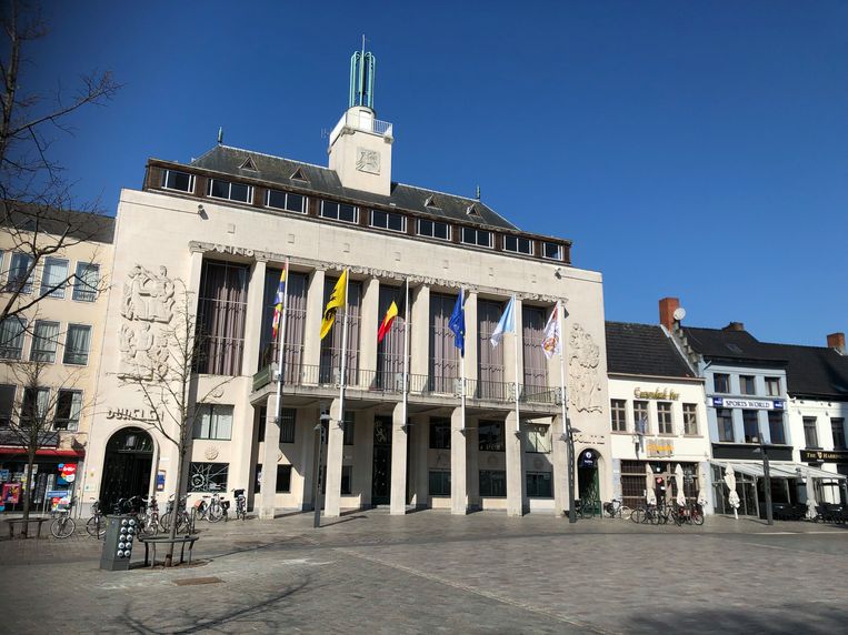 Het stadhuis van Turnhout.