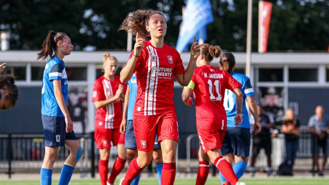 Makkelijke avond FC Twente Vrouwen in voorronde Champions League: 13-0