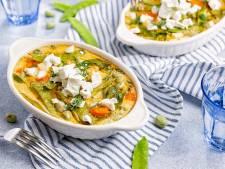 Wat Eten We Vandaag: Quiche zonder deeg met lentegroenten