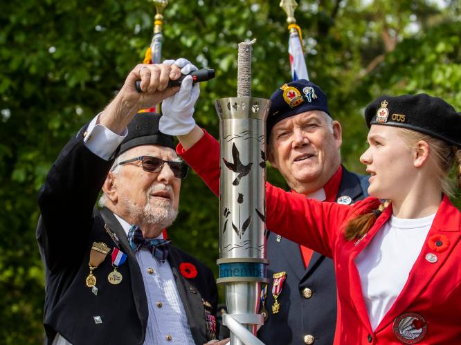Oorlogsveteraan van 101 uit Canada steelt harten op 4 mei herdenking op flanken Holterberg