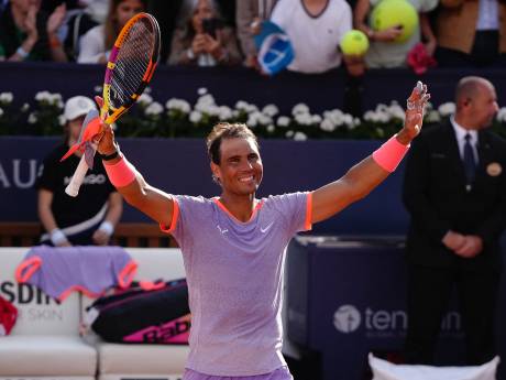 Retour gagnant et convaincant pour Rafael Nadal 