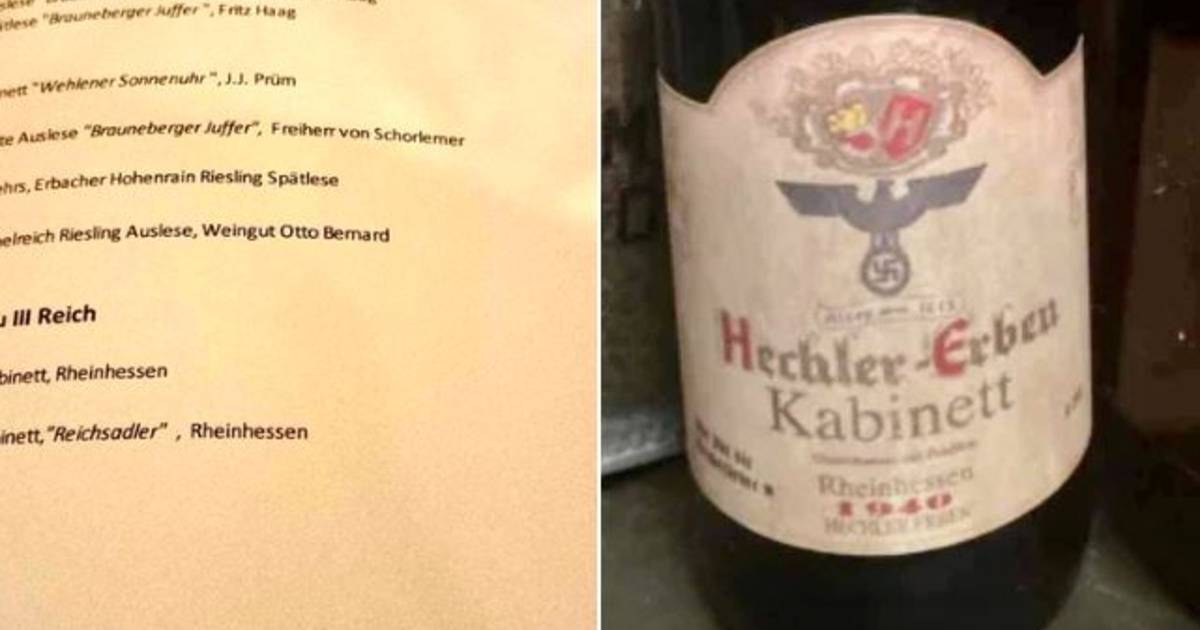 “Les raisins du IIIe Reich” un restaurant parisien crée la polémique en proposant des vins de l