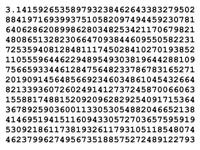 Machu Picchu Monica Schrijf een brief Supercomputer berekent getal pi in recordsnelheid: 62,8 biljoen cijfers op  108 dagen tijd | Wetenschap | hln.be