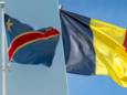 Les drapeaux de la République Démocratique du Congo (RDC) et de la Belgique