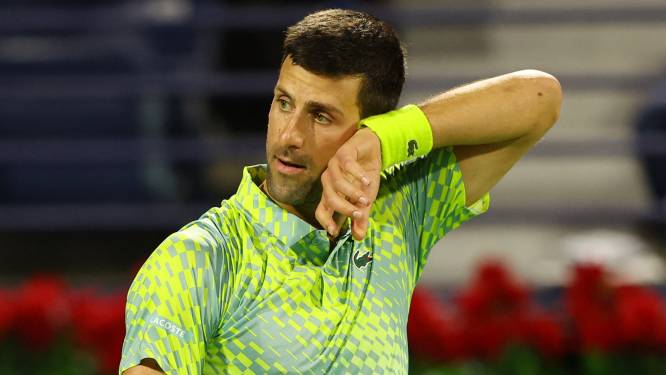 Novak Djokovic ontsnapt aan afgang in Dubai en wacht confrontatie met Tallon Griekspoor