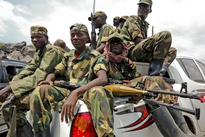 “VN-helikopter neergeschoten door rebellen in Congo”