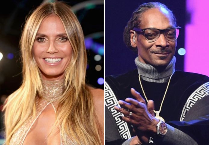 Heidi Klum en Snoop Dogg