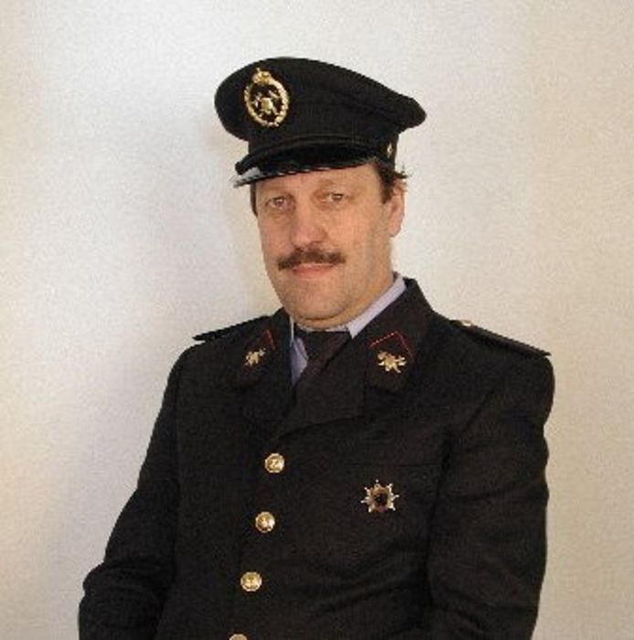François Van Leemput in zijn eerste jaren bij brandweer zone Lint.
