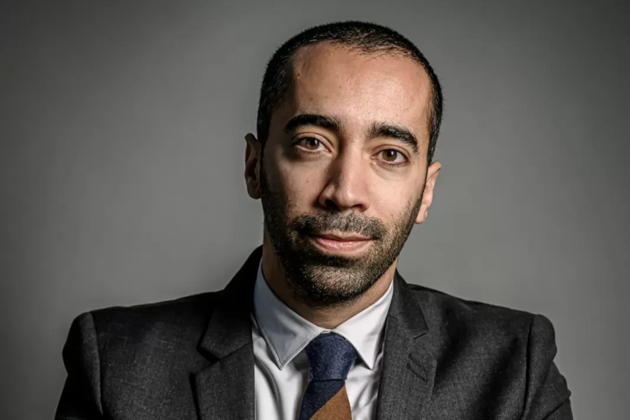 Cd&v-voorzitter Sammy Mahdi: ‘Als de Franstaligen niet willen hervormen, worden ze de doodgravers van België.’ Beeld Geert Van de Velde