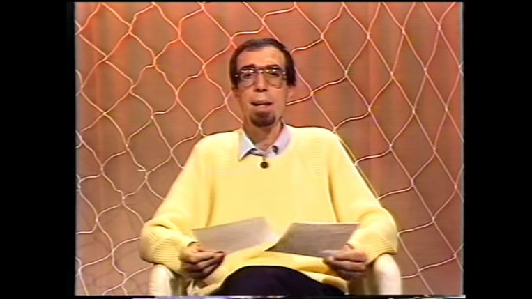 Ivan Sonck, volgens Uytterhoeven de eerste die humor in in het promma stak. Beeld één