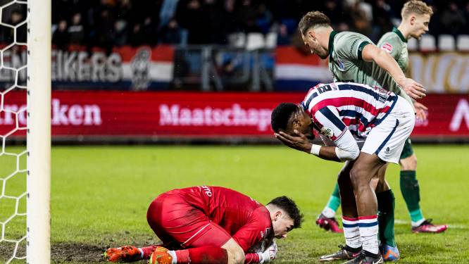 Willem II komt net tekort tegen koploper PEC Zwolle