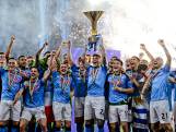 Huldiging: Napoli viert kampioenschap Italië