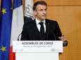 Macron stelt Corsica "een autonomie" voor
