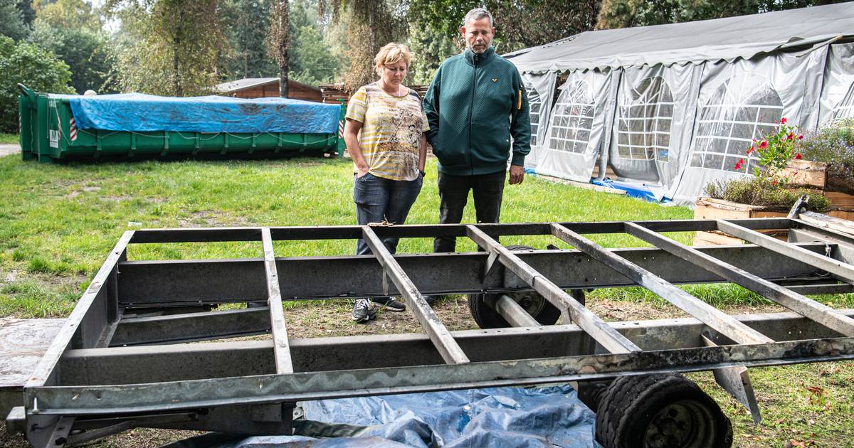 Eerst twee oliebollenkramen in brand gestoken, nu gaat een caravan in de hens op camping in Alverna