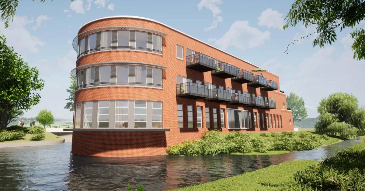 Voormalig Rabobankkantoor in Bergschenhoek verandert in nieuwbouwproject