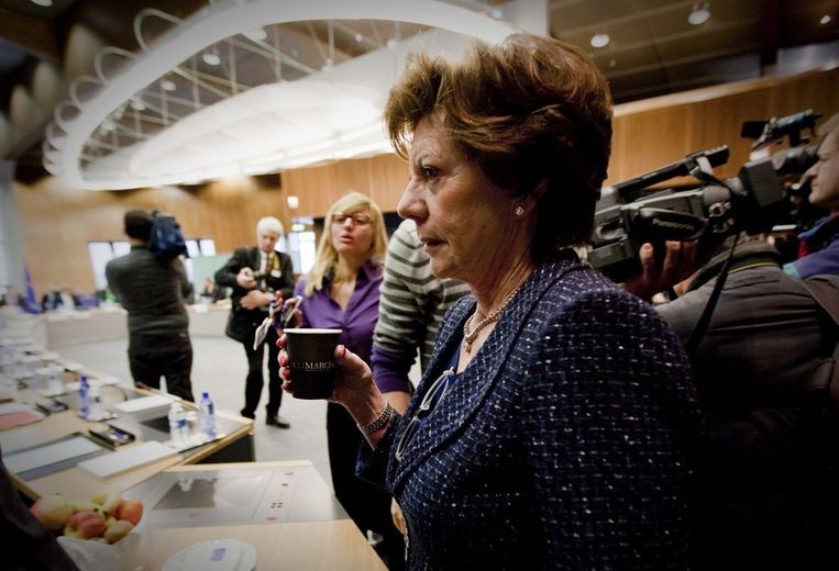 Eurocommissaris Neelie Kroes Beeld epa