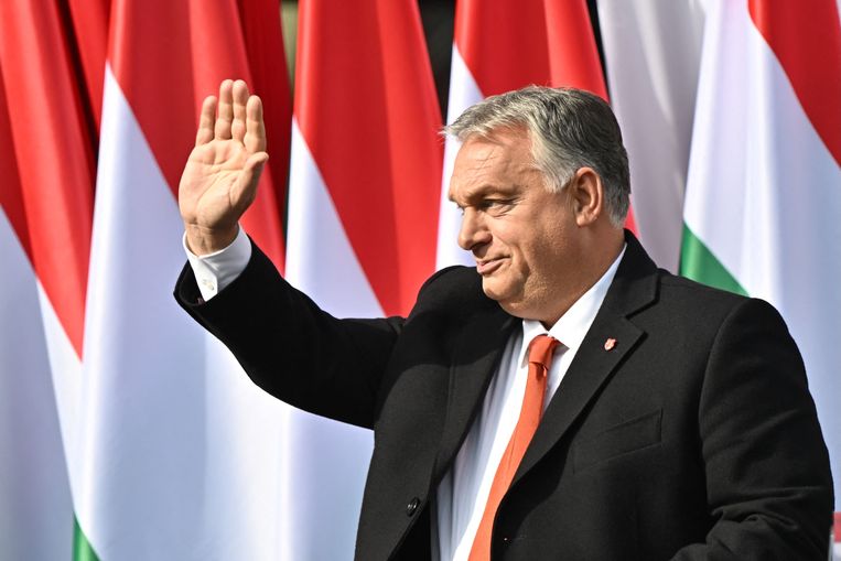 ‘Viktor Orbán is tegen de vermenging van Europeanen en niet-Europeanen.’ Beeld AFP