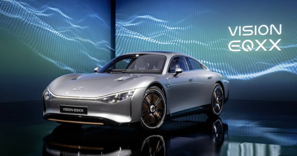 Un prototipo elettrico Mercedes fatto 1.000 kilomètres senza ricarica |  Tech