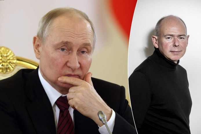 Links: Vladimir Poetin, rechts: Roger Housen.