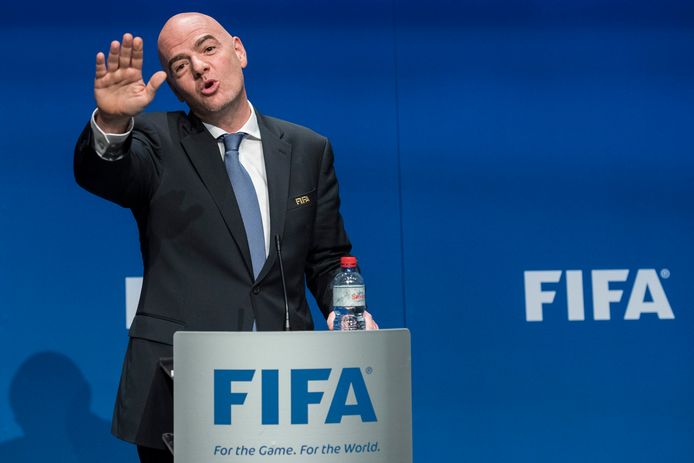 FIFA-voorzitter Infantino.