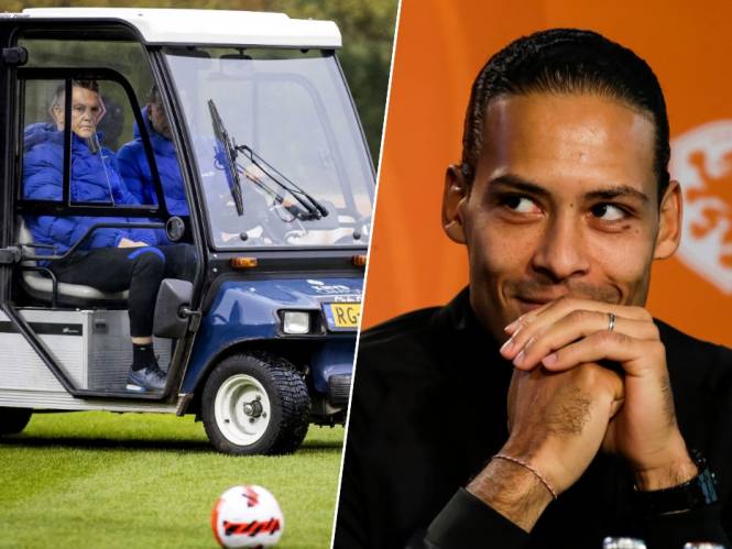Van Gaal moet door heupbreuk levensbelangrijk duel voor Oranje coachen vanuit rolstoel: “Mijn brein werkt wel nog steeds, hoor”