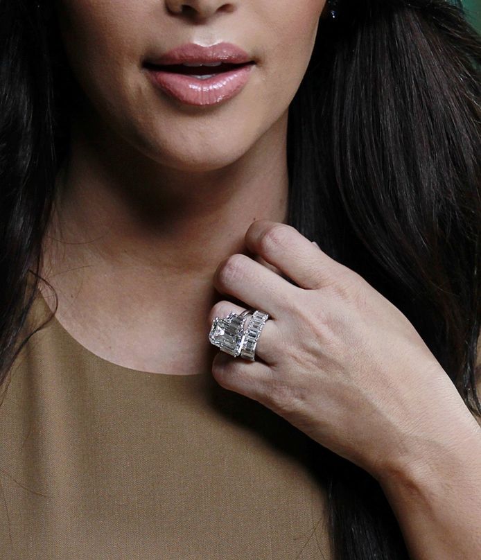 Kim kardashian best sale ring
