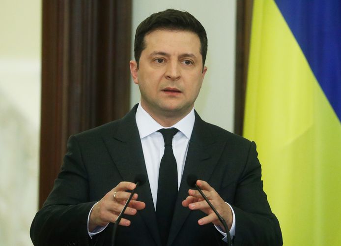 Volodymyr Zelensky.
