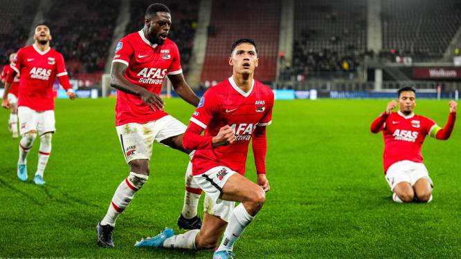 AZ is ook te sterk voor Heracles en blijft in het spoor van Feyenoord