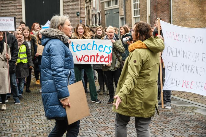 ,,Van je erk erk erk, meer waardering voor ons werk.’’
