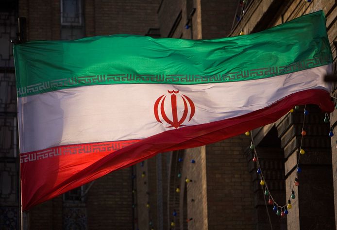 De Iraanse vlag.
