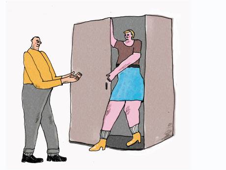 Jans partner Peter kwam uit de kast als vrouw: ‘Nu blijkt ze gewoon hetero, en ik dus ook’