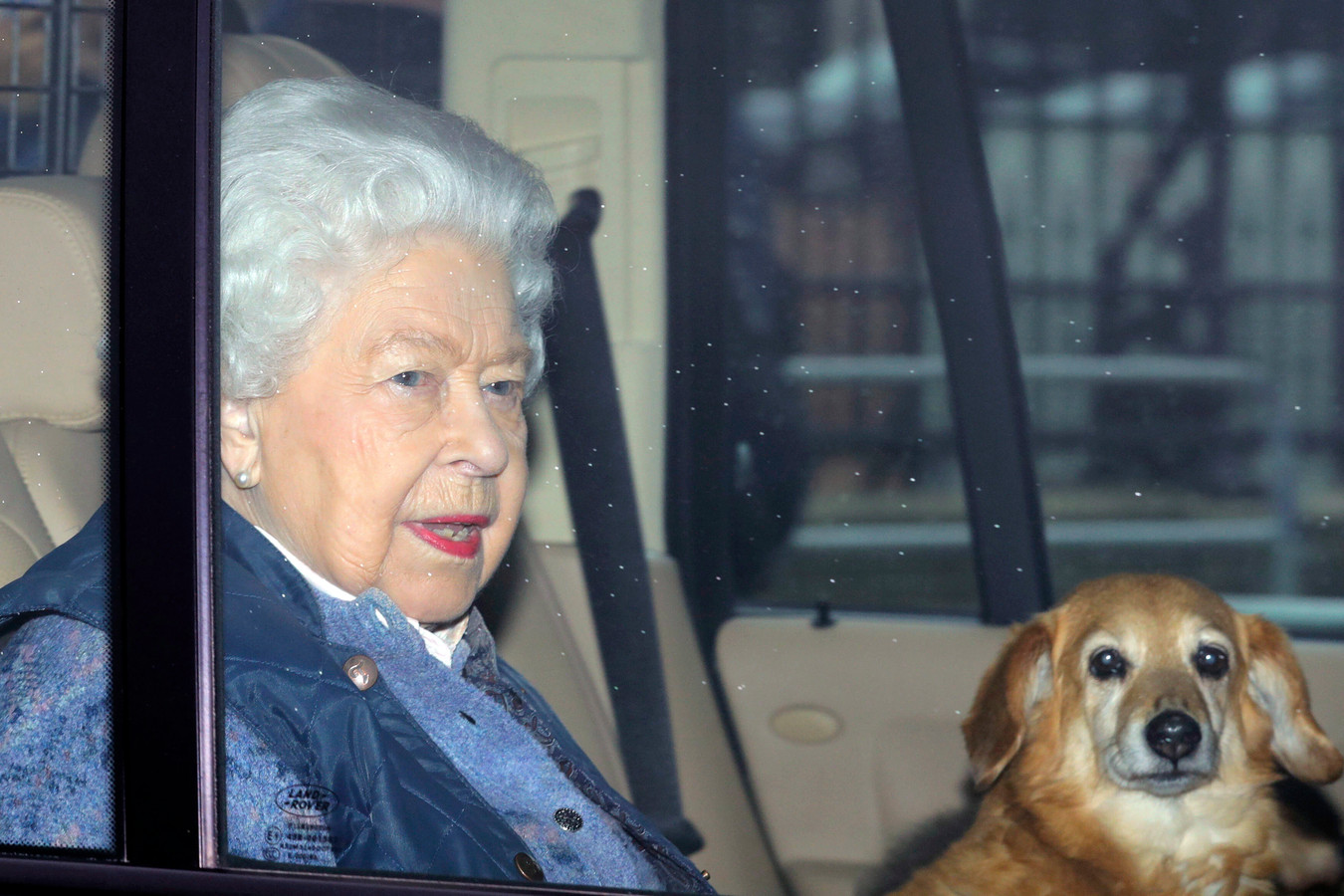 Queen Elizabeth is vertrokken naar Windsor Castle.