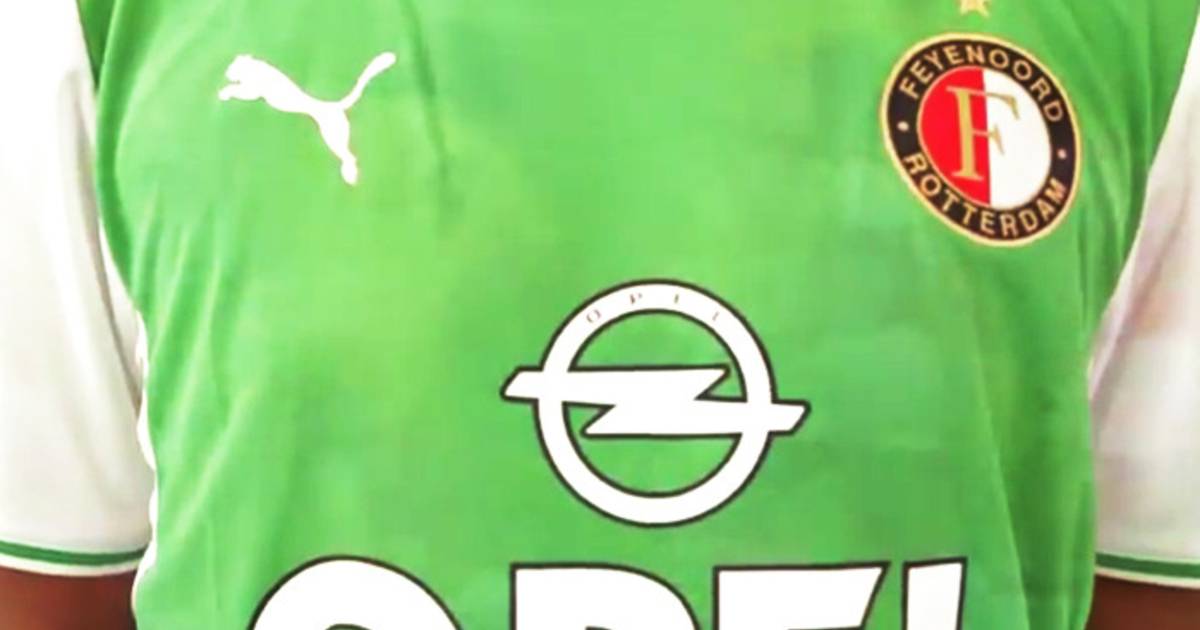 Feyenoord uitshirt groen clearance