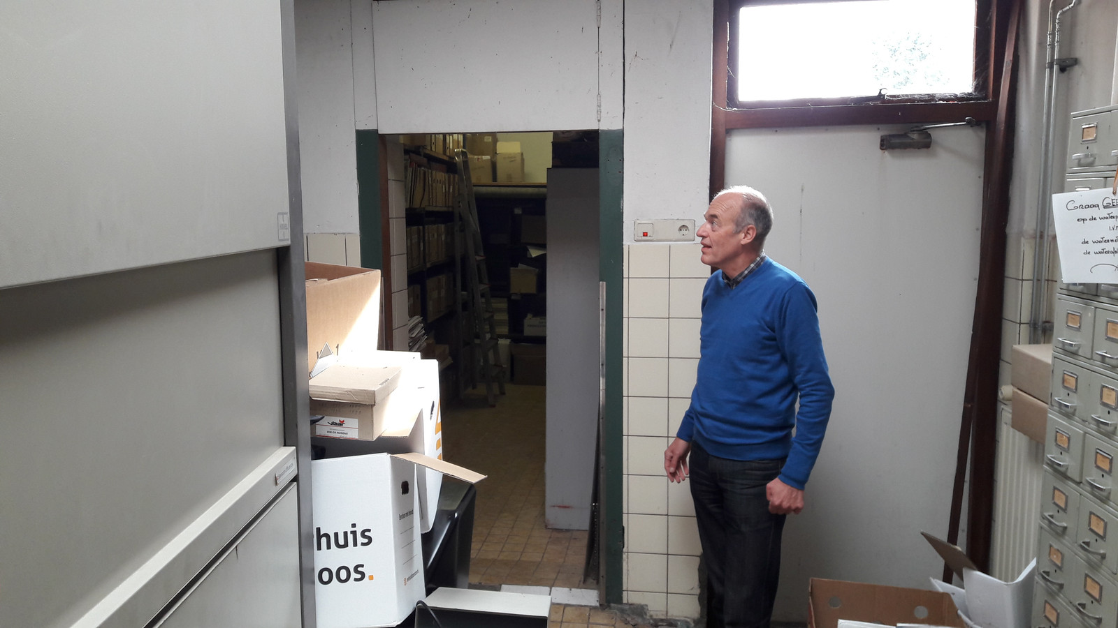 Waar slager Knobbout ooit zijn koeien slachtte, heeft De Kleine Meijerij nu nog een deel van zijn opslag