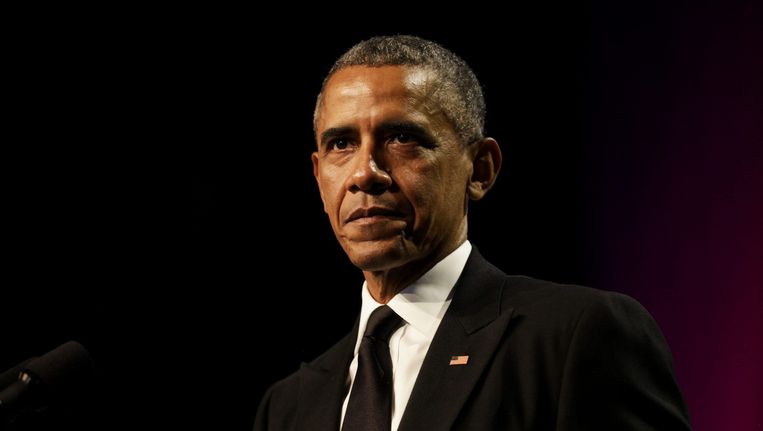 De Amerikaanse president Obama. Beeld anp