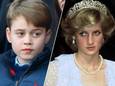 Prins George lijkt sprekend op Diana.
