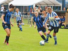 Persoonlijke fouten kosten de voetbalsters van IJzendijke geen punten
