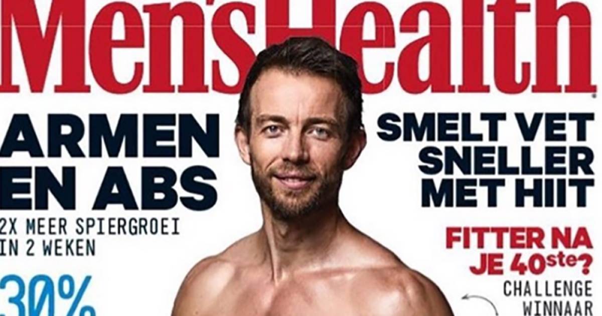 Krachtpatser Henry Schut met godenlijf op cover Men's Health Show AD.nl