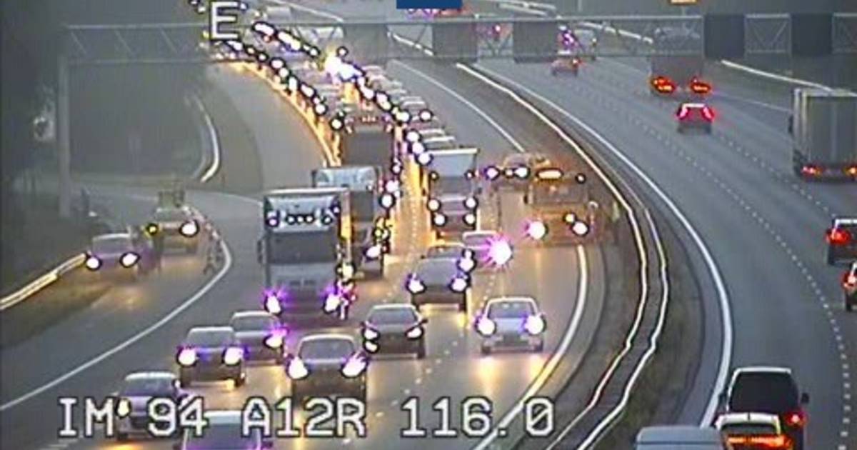 Ochtendspits voorbij na ongeluk op A12 bij Oosterbeek.