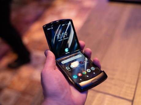 Vouwbare Motorola Razr komt over twee weken uit in VS