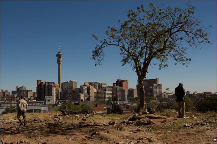 Township Soweto, nabij Johannesburg.