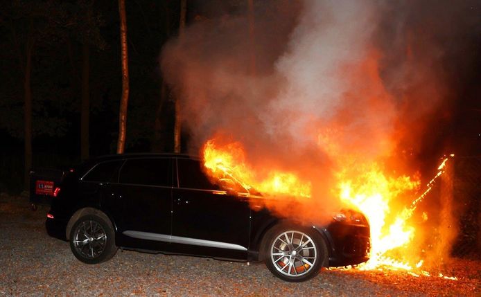 Autobrand in Helvoirt.