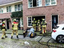 Flinke brand in woning in Sliedrecht: buren redden kinderen met ladder van eerste verdieping