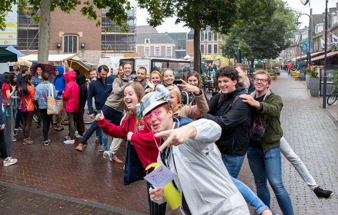 Introductiefeest eerder in Wageningen.