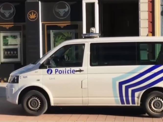 Eerste cannabisshop van Vlaanderen opent deuren en politie neemt meteen alles in beslag