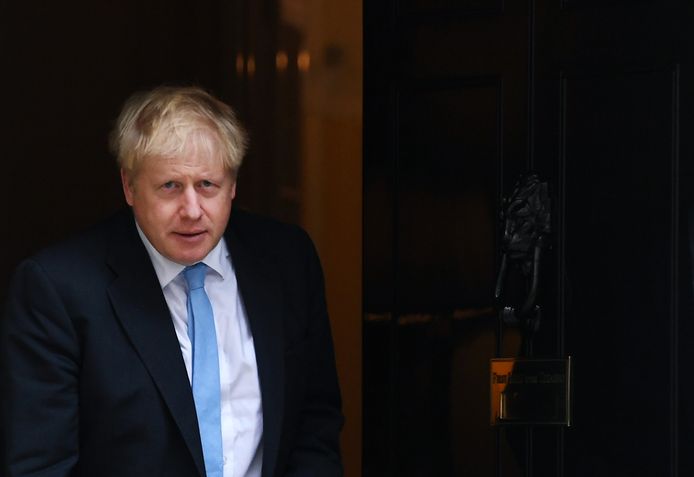 Le Premier ministre britannique Boris Johnson au 10 Downing Street, Londres, le 16 octobre 2019.