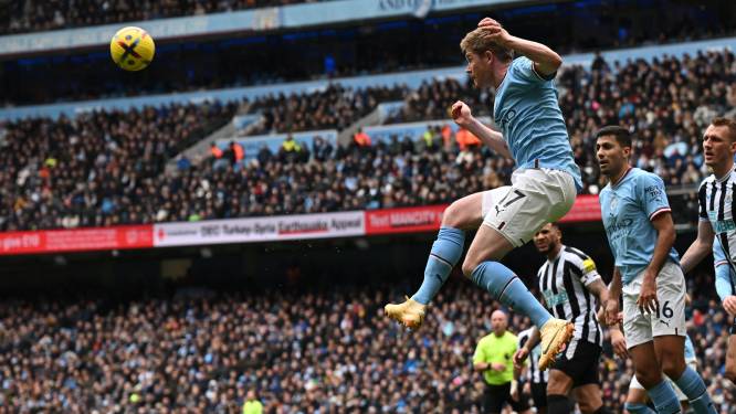 Newcastle n'arrête pas City à domicile, une heure pour De Bruyne