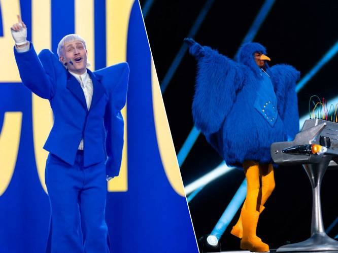 Blauwe kip en een curryworst: eerste repetitie van Joost Klein onthult details van zijn optreden op het Songfestival
