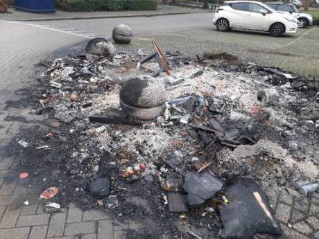 Voor tienduizenden euro’s schade tijdens jaarwisseling in De Langstraat